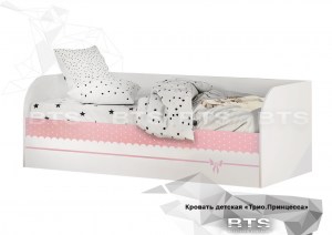 Трио Кровать детская (с подъёмным механизмом) КРП-01 Принцесса